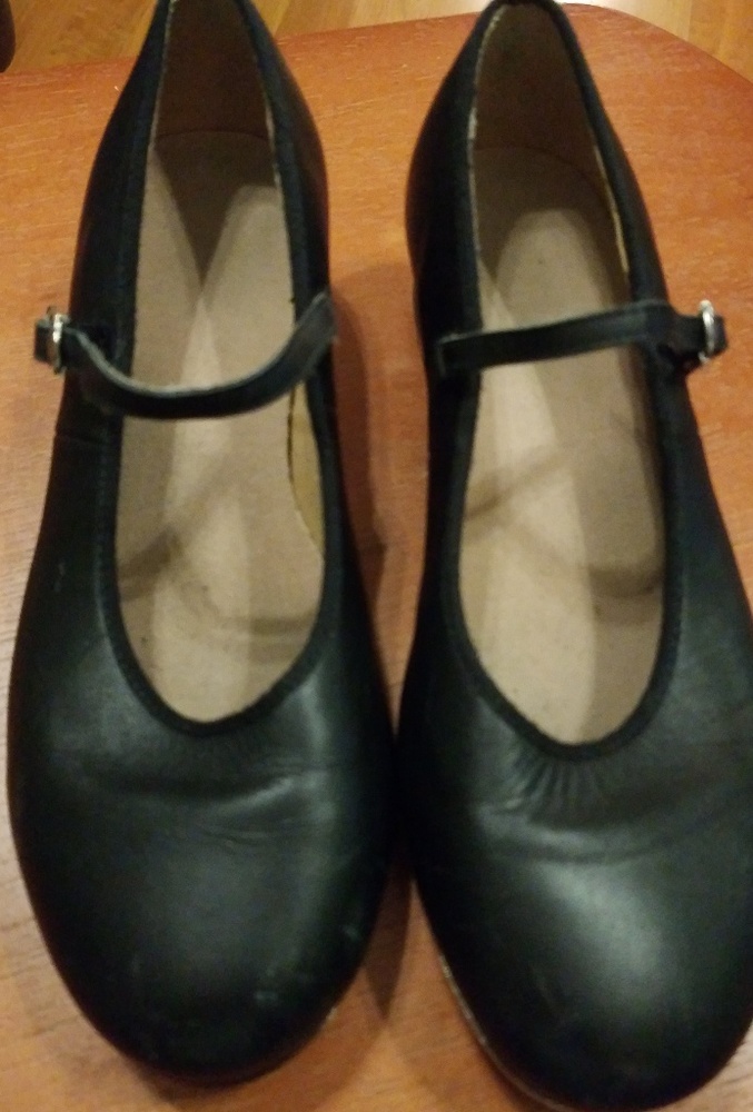 Bloch Techno Tap Shoes Black Mary Jane Style